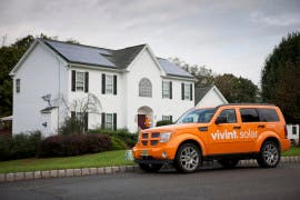 Vivint Solar完成7500万美元的45兆瓦住宅太阳能投资